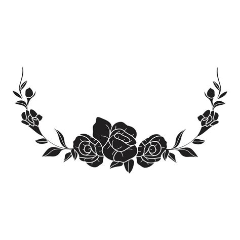 Page 2 Rose Divider Vector Art Icons And Graphics For Free Download