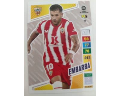 Adrenalyn XL 2022 2023 UD ALMERIA Nº18 EMBARBA