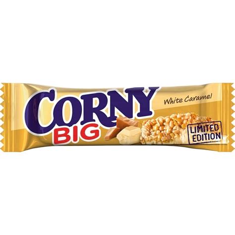 Corny Big Hvid Caramel Limited Edition 24 x 40 g Godteri på nett fra