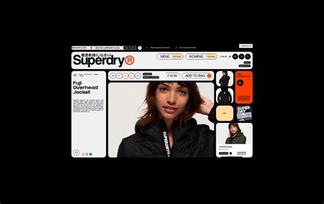 SUPERDRY On Behance User Interface Design Ui Ux Design Sistema