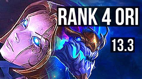 ORIANNA Vs AURELION SOL MID Rank 4 Ori 8 1 10 Godlike EUW