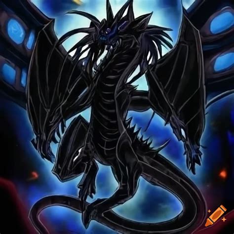 Black Hole Dragon In Yu Gi Oh Art Style On Craiyon