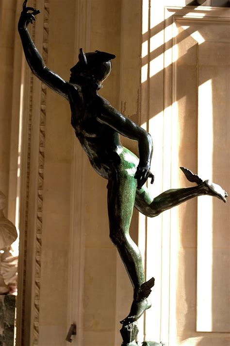 Greek God Mercury at Louvre Photograph by Carl Purcell