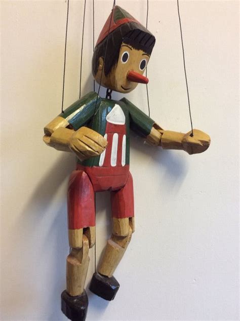 A Large Solid Wood Pinocchio Puppet Wood Catawiki