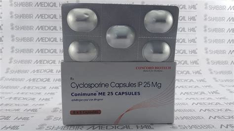 Conimune ME 25mg Cyclosporine At Rs 147 21 Stripe Cyclosporine