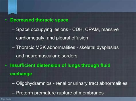 Ultrasound Evaluation Of Fetal Thorax Ppt