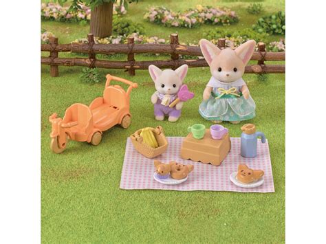 Sylvanian Families stellen sich Epoche der Pic nic Brüder Zorro del