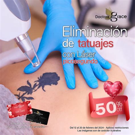 Eliminación de tatuajes Doctora Grace