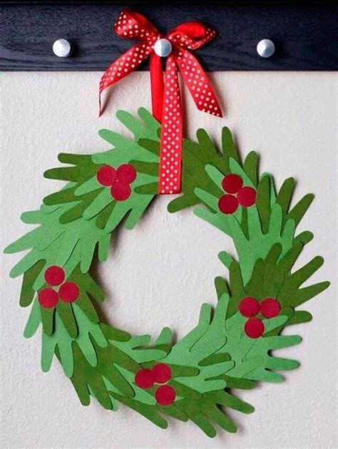 Easy Christmas Wreath Ideas for Kids to Make with Parents - Kids Art ...