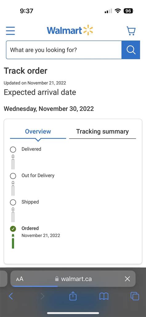 My Walmart Order Is Supposed To Come Tomorrow But Still Says Order