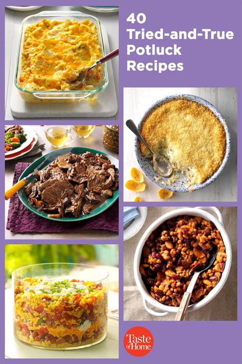 40 Tried And True Potluck Recipes Artofit