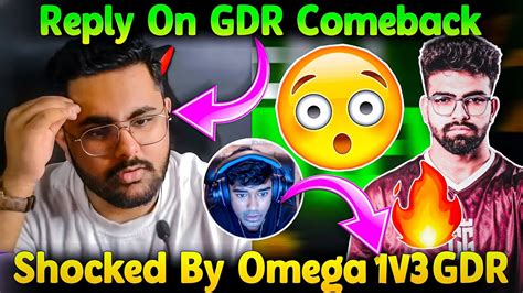 Shocked By Omega Quick 1v3 Destro Reply On GDR Comeback Neyoo On