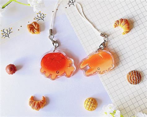 Bread Bugs Acrylic Charms Glitter Epoxy Charm Inch Bug Charms Cute