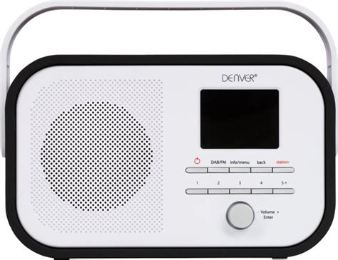 Denver Dab Dab Digital Radio Zwart Bol