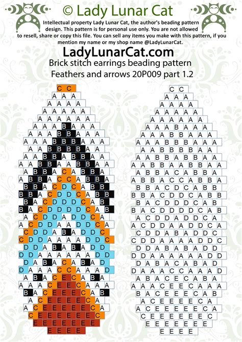 75 Free Charted Peyote Stitch Patterns Coloring Pages JennieDarius