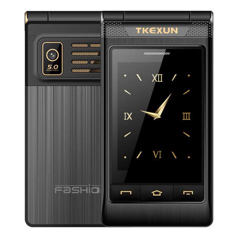 Кнопочный телефон раскладушка Tkexun G10-1 3G (Yeemi G10-1) black (ID ...