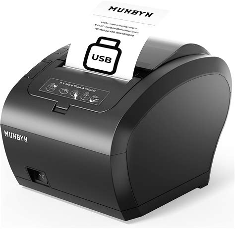 Munbyn Mm Thermal Printer Receipt Printer Pos Cashier Printer With