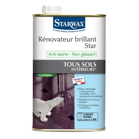 R Novateur Brillant Star Pour Sols Int Rieurs Starwax Produits D