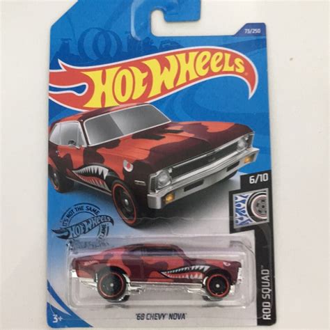 Hot Wheels Rod Squad Chevy Nova Shopee Malaysia