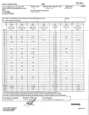 Fillable Online Lm Doe Station Code Reported Date Month Year