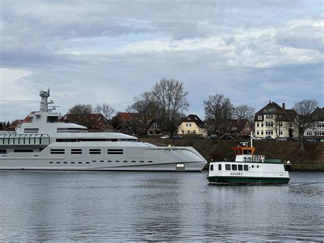 Adler I Nord Nostsee Kanal Project Luerrsen Megayacht We Love Kiel