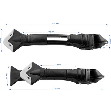 Kit Pentru Aplicare Indepartare Silicon Bauhus 15 Piese TPU