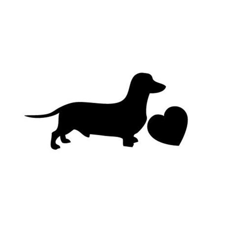 Dog Heart Vinyl Car Stickers #dogs #carstickers #decals #stickers ...