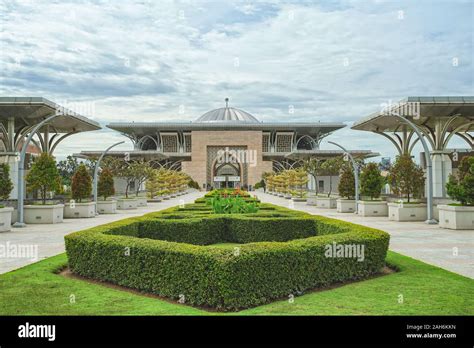 Iron Mosque Named Masjid Tuanku Mizan Zainal Abidin In Putrajaya