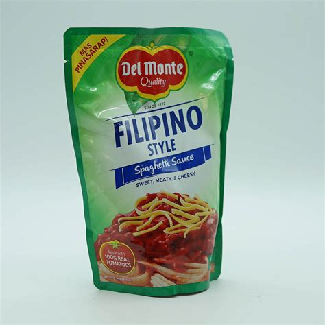 Del Montedel Monte Filipino Style Spaghetti Sauce G Kabayan Food Mart