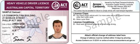 act driving licence  update supported  foxid