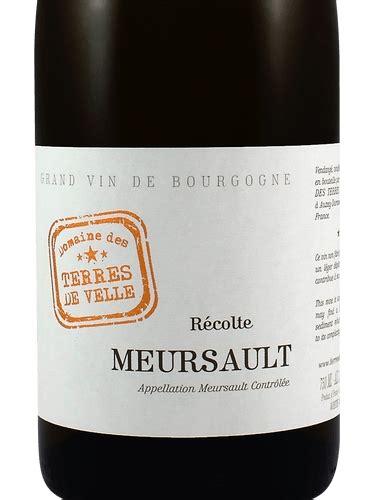 Domaine Des Terres De Velle Meursault Vivino Us