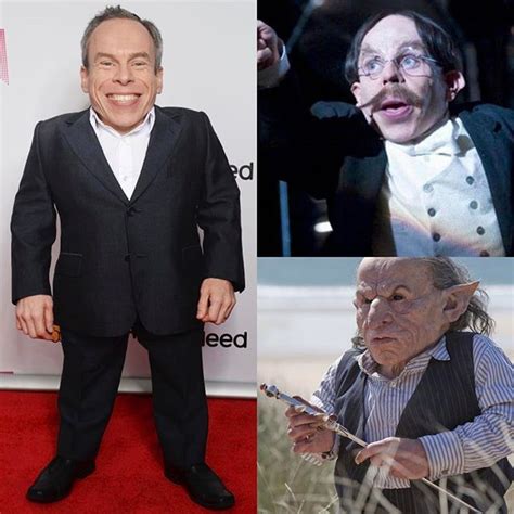 Happy Th Birthday Warwick Davis He Played Professor Flitwick And