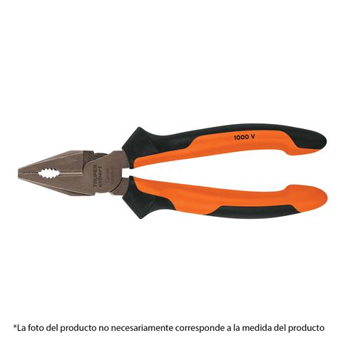 Pinza De Electricista Mango Comfort Grip Zahomi