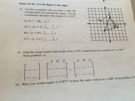 Use The Coordinate Rules To Rotate Abc 90 Degree
