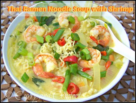 Kitchen Simmer Ramen Noodle Thai Basil Soup