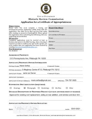 Fillable Online Apps Pittsburghpa Planning Commission Pittsburghpa Gov