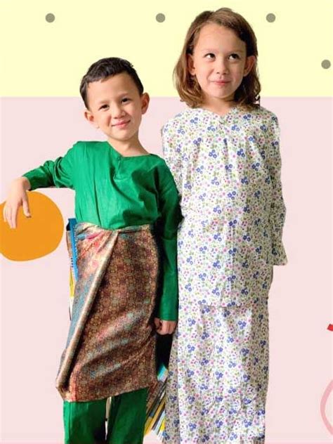 Malay Traditional Kids Dress • Costume Shop Singapore