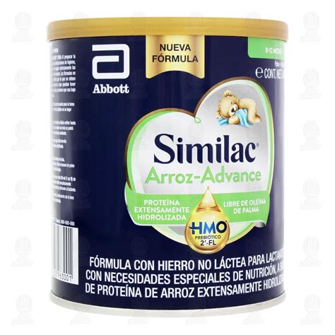 Fórmula Infantil Similac Arroz Advance Edad 0 A 12 Meses 400 Gr