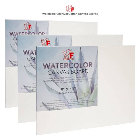Fredrix Watercolor Canvas Boards Jerrys Artarama