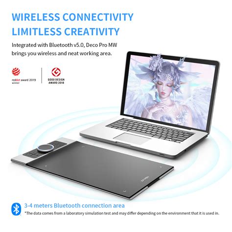 DECO PRO SW/MW Bluetooth Wireless Graphics Drawing Tablet | XP-Pen ...