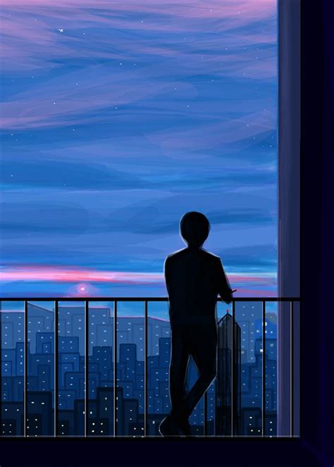 Evening Illustration