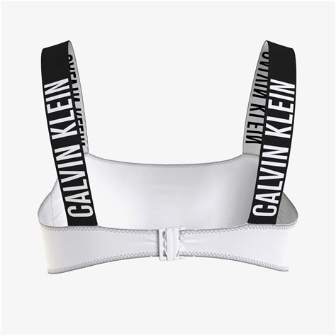 Calvin Klein Bandeau Rp Kad N Beyaz Bikini St Kadin Mayo Bikini Superstep