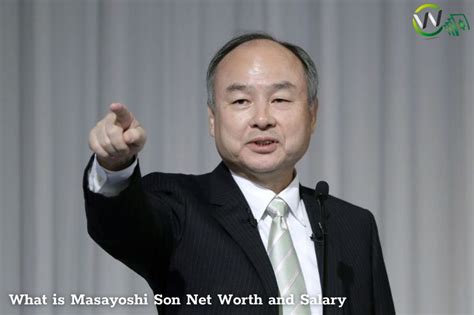 What is Masayoshi Son Net Worth On 08/21/2023 | WCnetworth