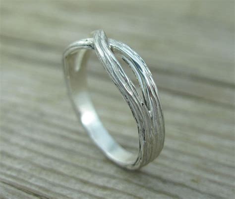 Twig Ring Branch Ring Tree Branch Ring Sterling Silver Etsy