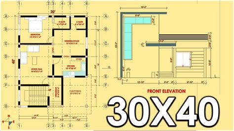 South Facing House Floor Plans 40 X 30 Floor Roma