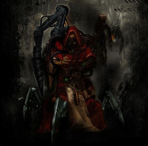 Warhammer 40k Techpriest By Gylfridtheknight On Deviantart