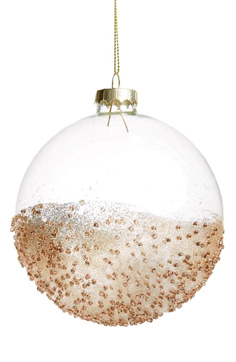 Arty Glitter Glass Ball Ornament Glass Ball Ball Ornaments Glass