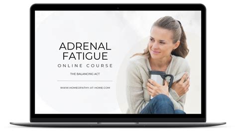 Adrenal Fatigue Online Homeopathy Course