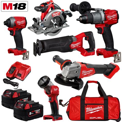 ZESTAW ELEKTRONARZĘDZI MILWAUKEE M18 FPP6K2 502B 4933479422 Cena