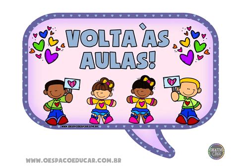 Plaquinhas volta às aulas Blog Espaço Educar